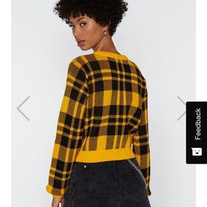 Cropped sweater- never worn